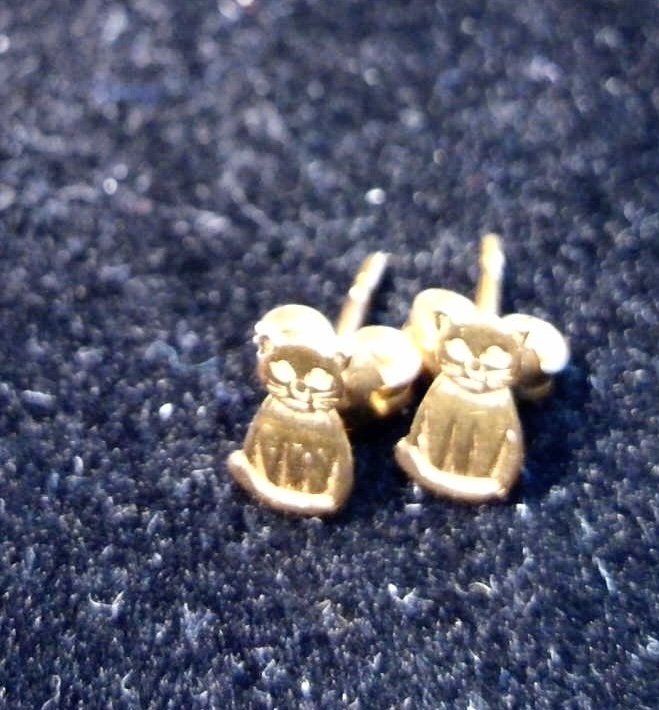 Orecchini pendenti & Orecchini a lobo: Boucles d'oreille Chat 18 K - excellent état – Usato da Lausanne venduto da est_vm9t 2