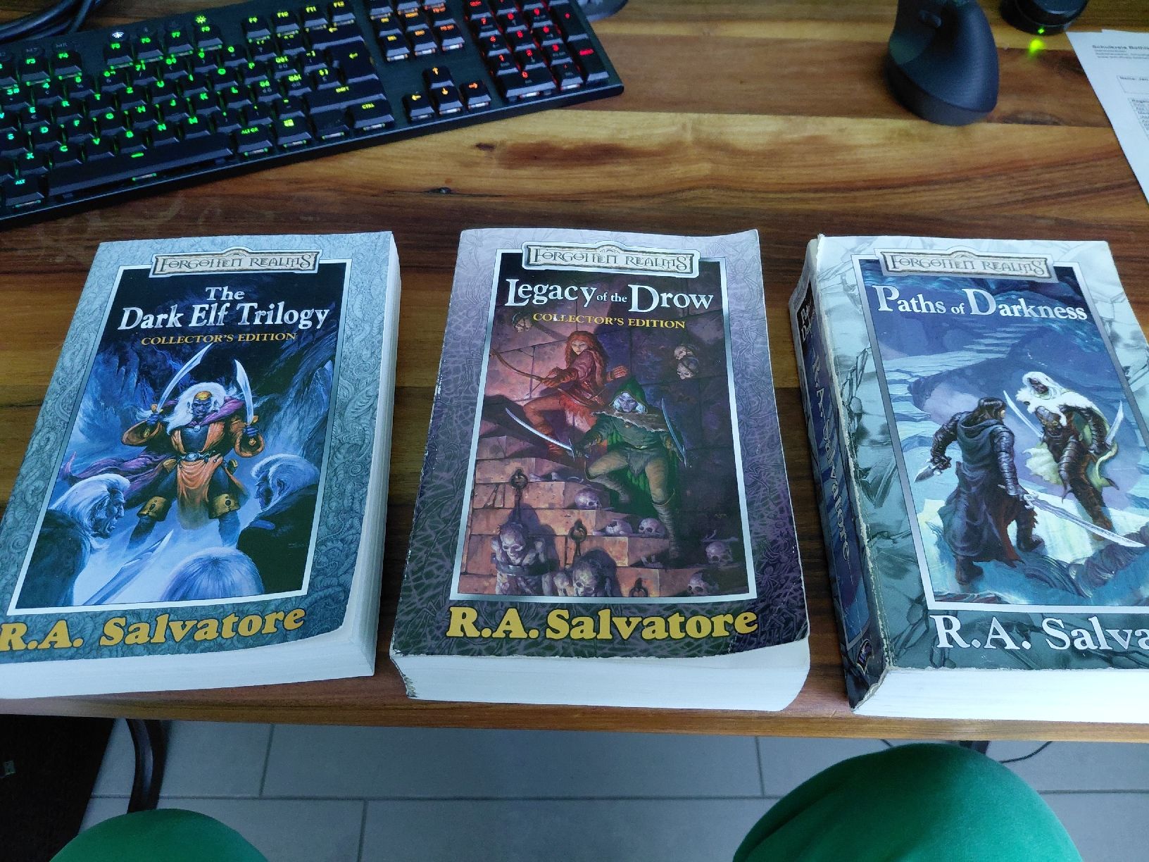 Libri: R.A. Salvatore, Forgotten Realms Trilogie! – Usato da Kehrsatz venduto da Jadeeeee