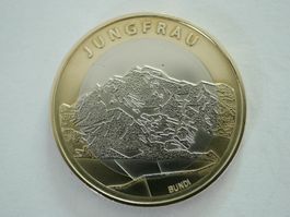 10 Franken Gedenkmünze 2005 Jungfrau ***TOP***