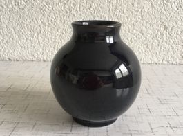 Kleine Vase Dunkelblau