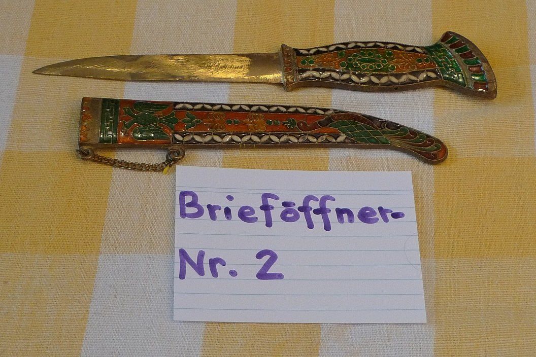 Altro materiale per ufficio: Brieföffner-Nr. 2 – Usato da Bern venduto da bn1640 2