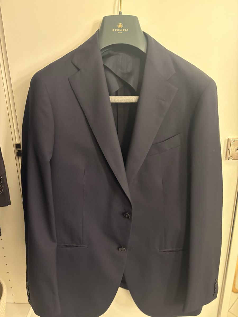 Boglioli Completi: Boglioli Dark navy virgin wool suit – Nuovo (secondo la descrizione) da Genève venduto da kir_ng95 1