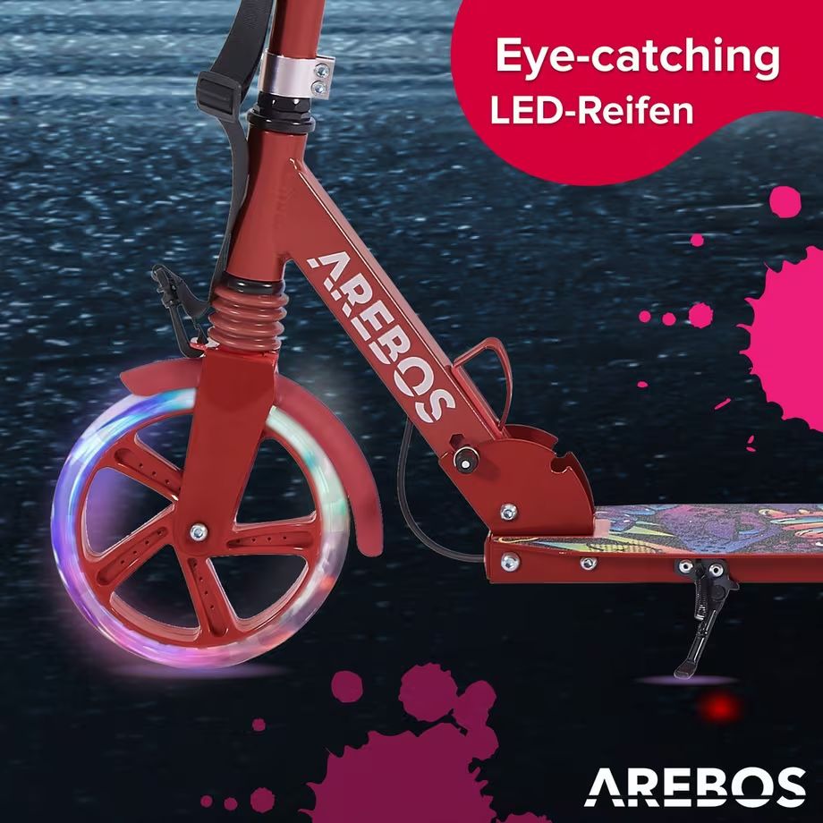 Kickboard: Tretroller Kickroller Cityroller Kinderroller Erwachsene  – Nuovo (secondo la descrizione) da Nebikon venduto da warendiscount 7