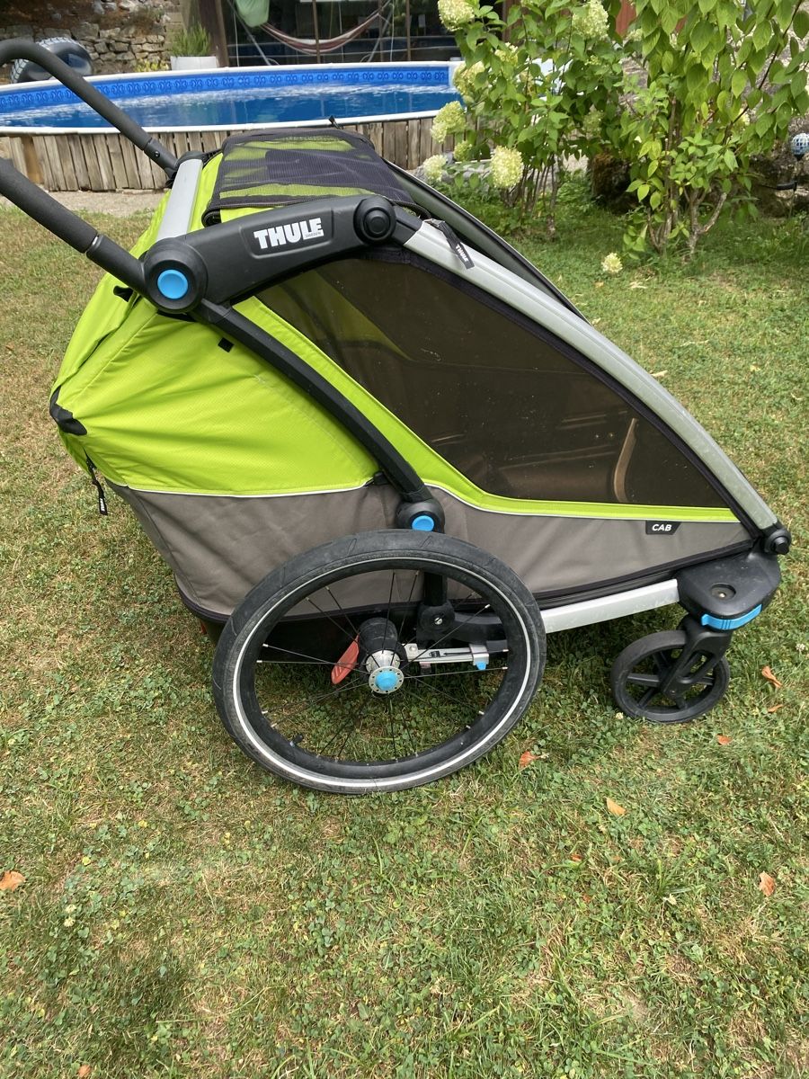 Thule Rimorchi: Kinderanhänger Thule Chariot Cab2 – Nuovo (secondo la descrizione) da Kloten venduto da dra_s7km 1