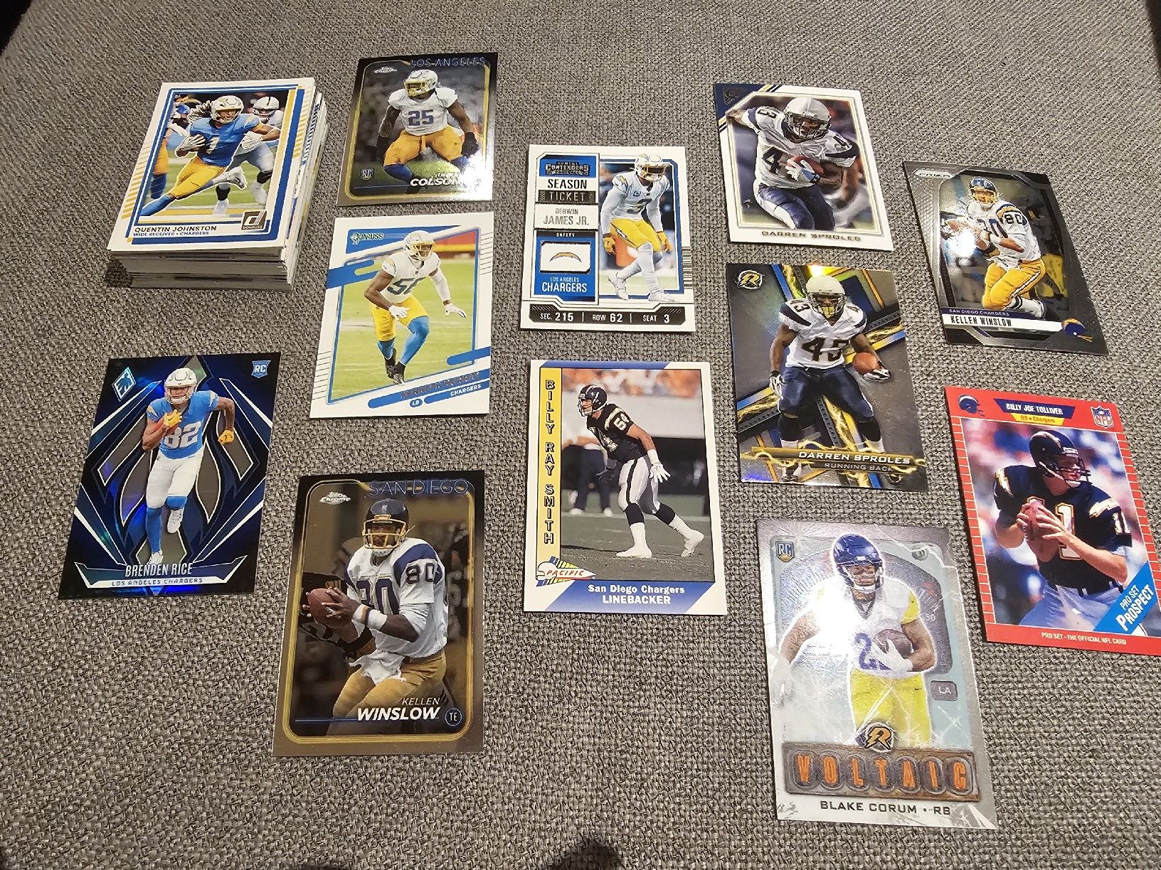 NFL Carte collezionabili: NFL Trading Cards LA Chargers – Nuovo (secondo la descrizione) da Malters venduto da King1901