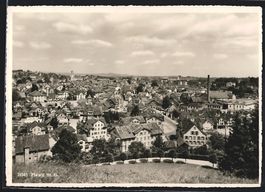 AK Flawil, Totalansicht vom Berg aus