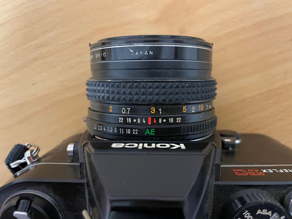 Konica Appareil photo: Konica Autoreflex TC,  mit Hexanon AR 40 mm F1.8 – D'occasion à Winterthur par Salmanassar 4