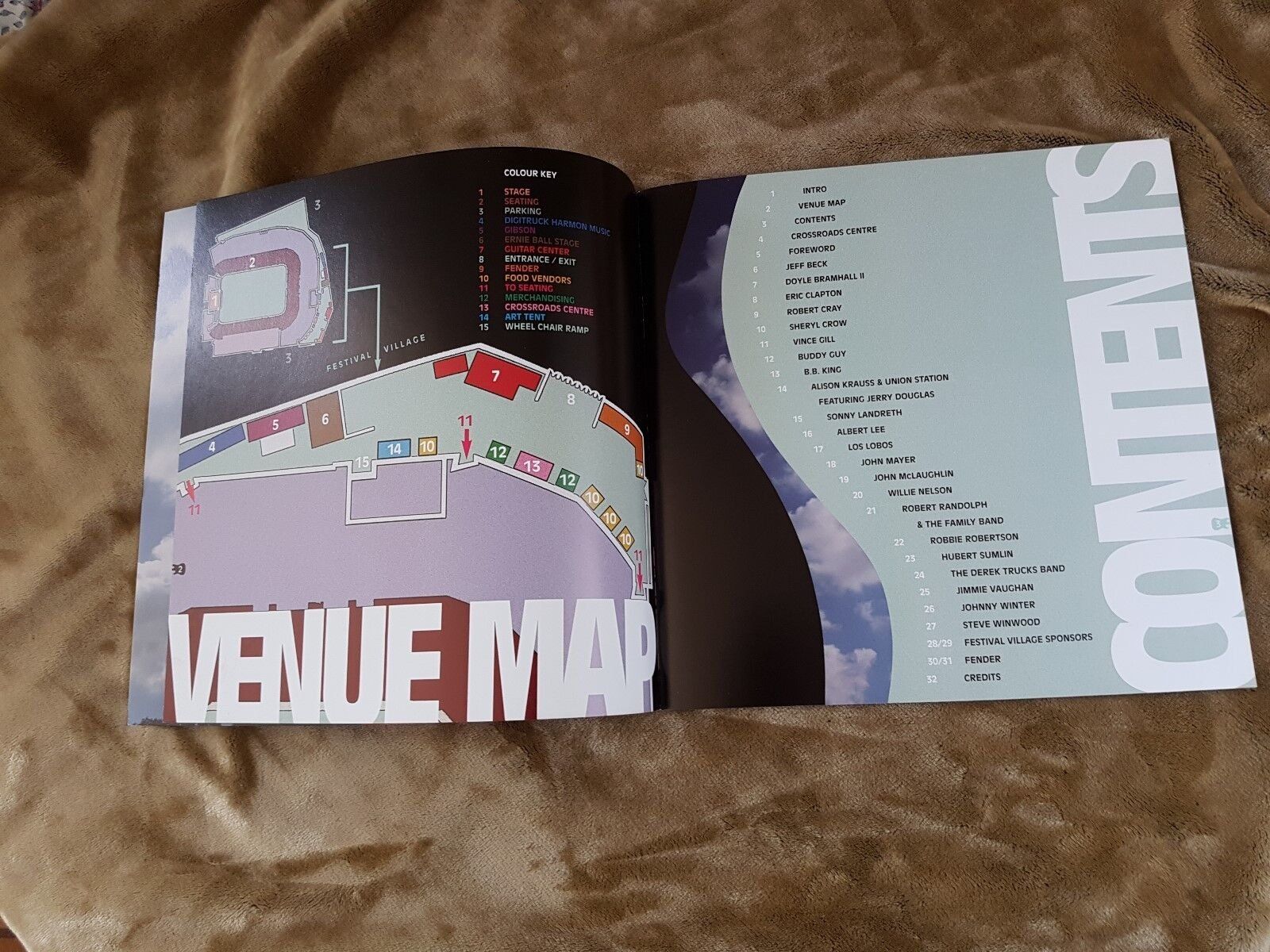 Riviste & Magazine: Eric Clapton Crossroads Guitar Festival 2007 Origin. Program – Usato da Lostorf venduto da MidnightRider59 1