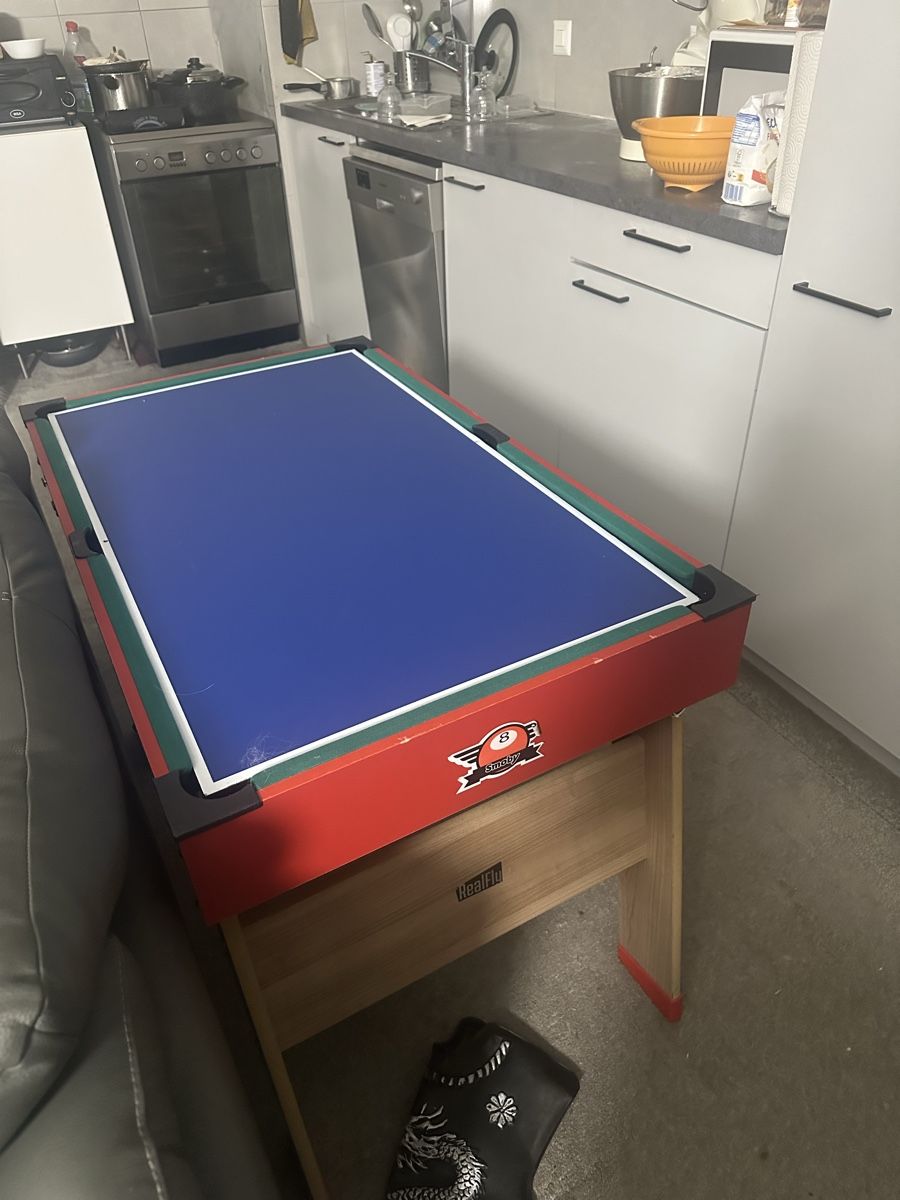 Tavoli da biliardo: Billiard table tennis babyfoot  – Usato da Chêne-Bourg venduto da zac_vv5x 2
