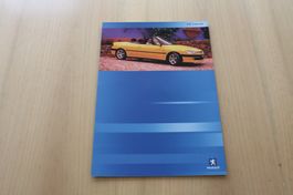 Peugeot 306 Cabriolet Prospekt Jahrgang 7/2000