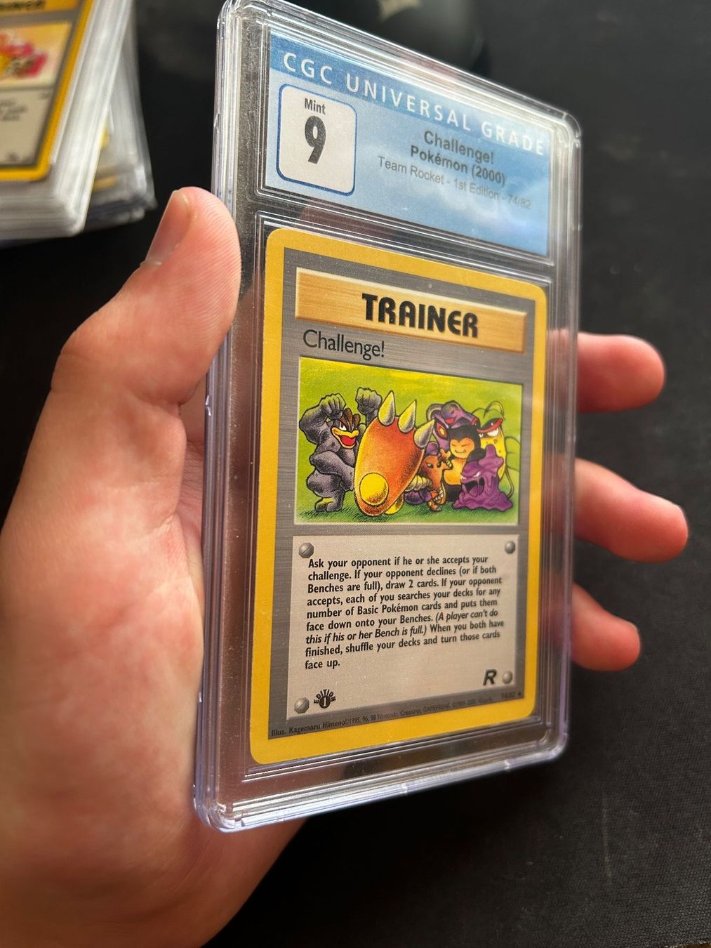 Pokémon Carte collezionabili: CGC 9 - Challenge! Trainer 1st Edition - ENGLISH – Usato da Büsserach venduto da Cyr-cyr 1