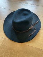 Schwarzer Akubra Hut, sehr guter Zustand, Grösse 59