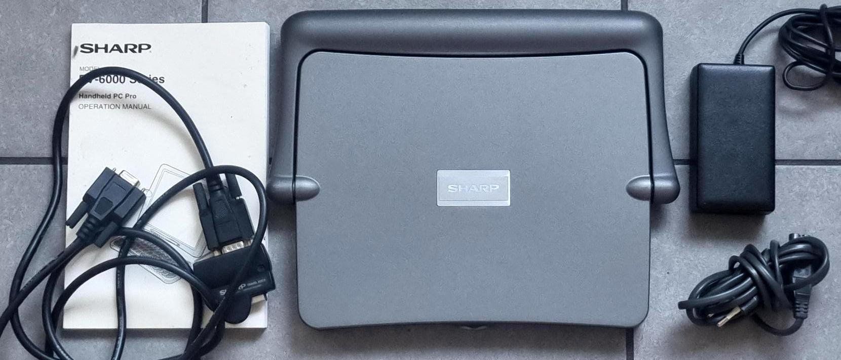 Sharp Notebook: Sharp Mobilon TriPad PV-6000 Handheld PC Pro – Usato da Collonges venduto da arashee 1