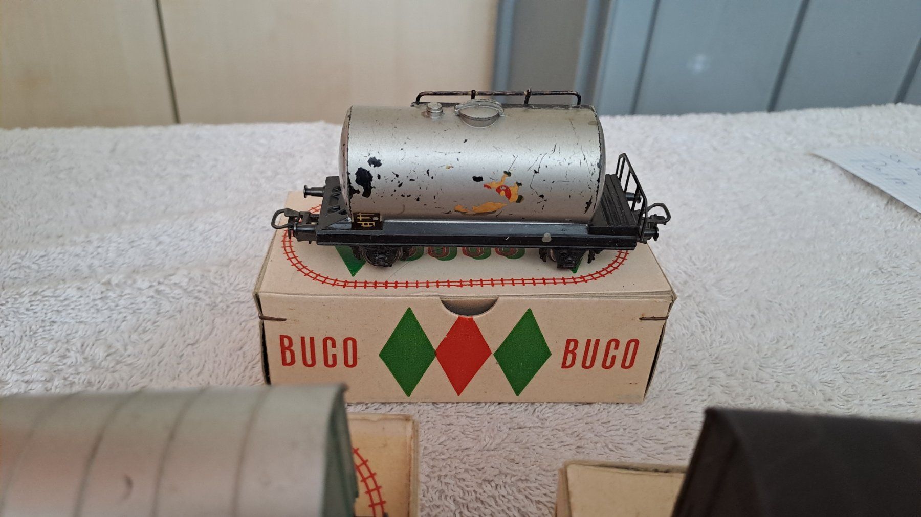 Buco Modellini di ferrovie: Buco 8 Güterwagen H0 WS/10 – Usato da Winterthur venduto da Riebeli333 2