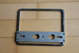 Nummernschildhalter für Wechsel-Nummer