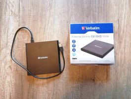 Verbatim Externes Slimline CD/DVD Writer USB