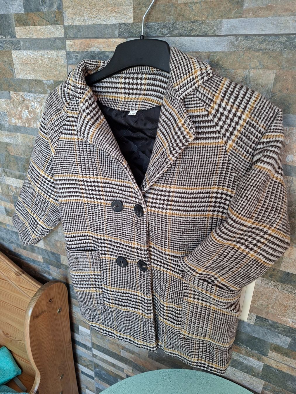 Jacken & Mäntel: Mädchenjacke kariert Gr.120 – Gebraucht aus Ehrendingen von CHMEX