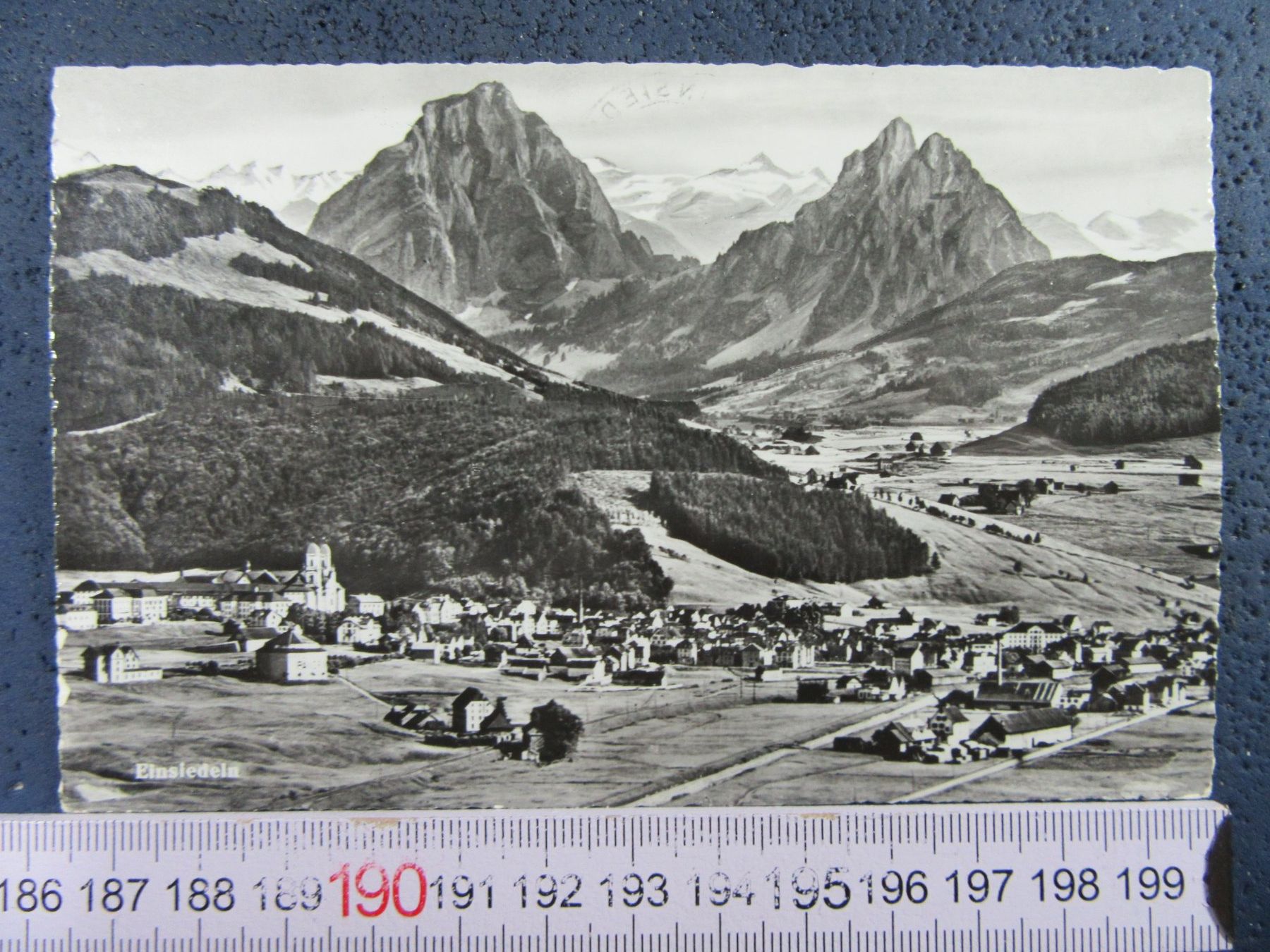 Ansichtskarten: EINSIEDEL 1966 SZ AK – Gebraucht aus Ettingen von Hausi4711