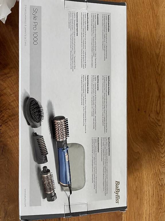 Asciugacapelli: Warmluftbürste BaByliss Style Pro 1000  – Usato da Rorschach venduto da Meier_A 4