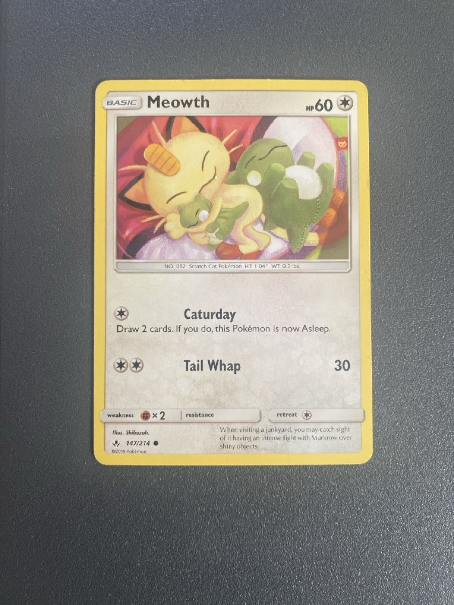 Pokémon Carte collezionabili: Meowth – Usato da Tägerig venduto da oiluig83