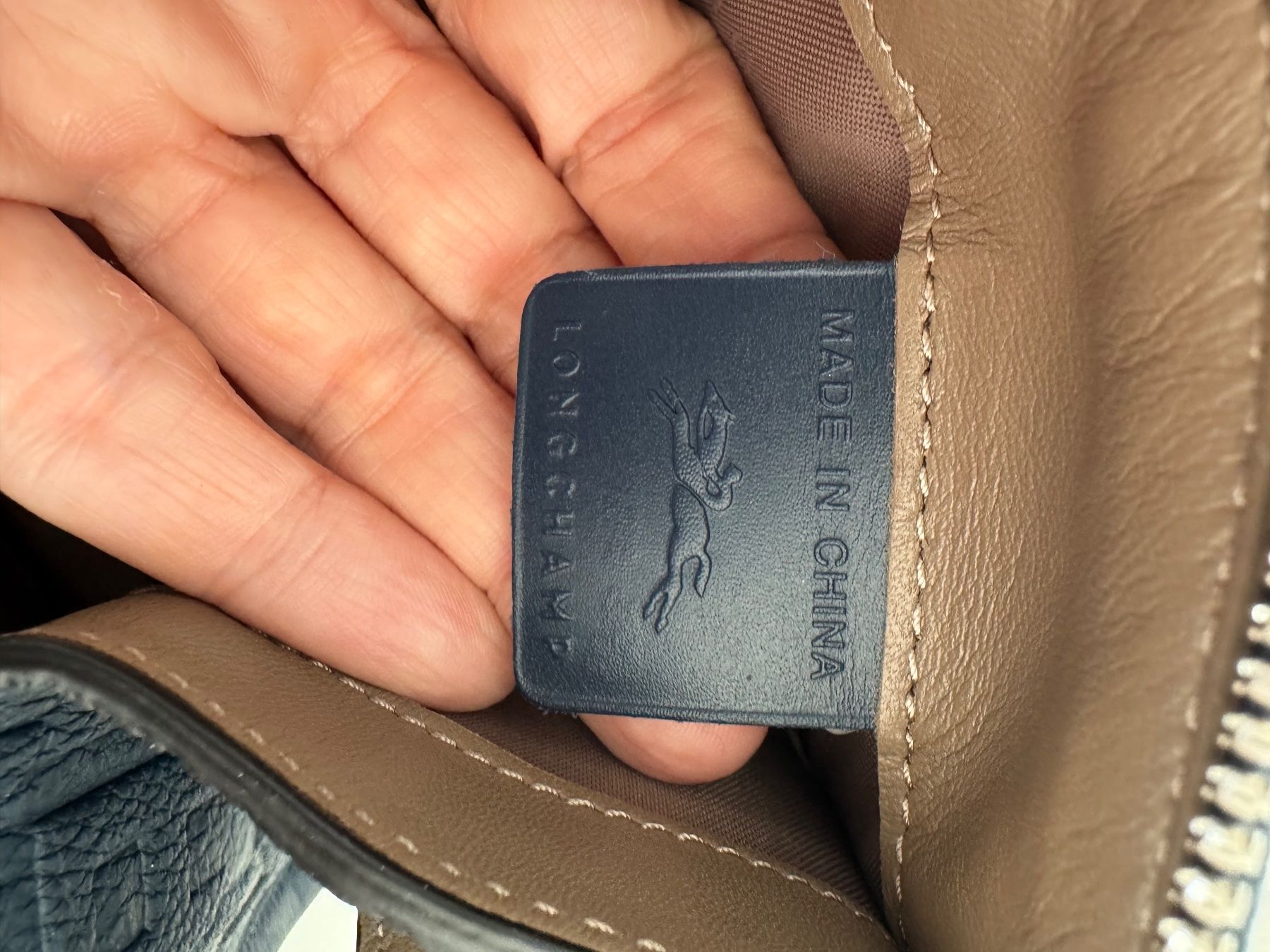 Longchamp Taschen: LONGCHAMP Bag "La Voyageuse" Blue Vachette Leder NEU – Neu (gemäss Beschreibung) aus Zuerich von Moochie 3