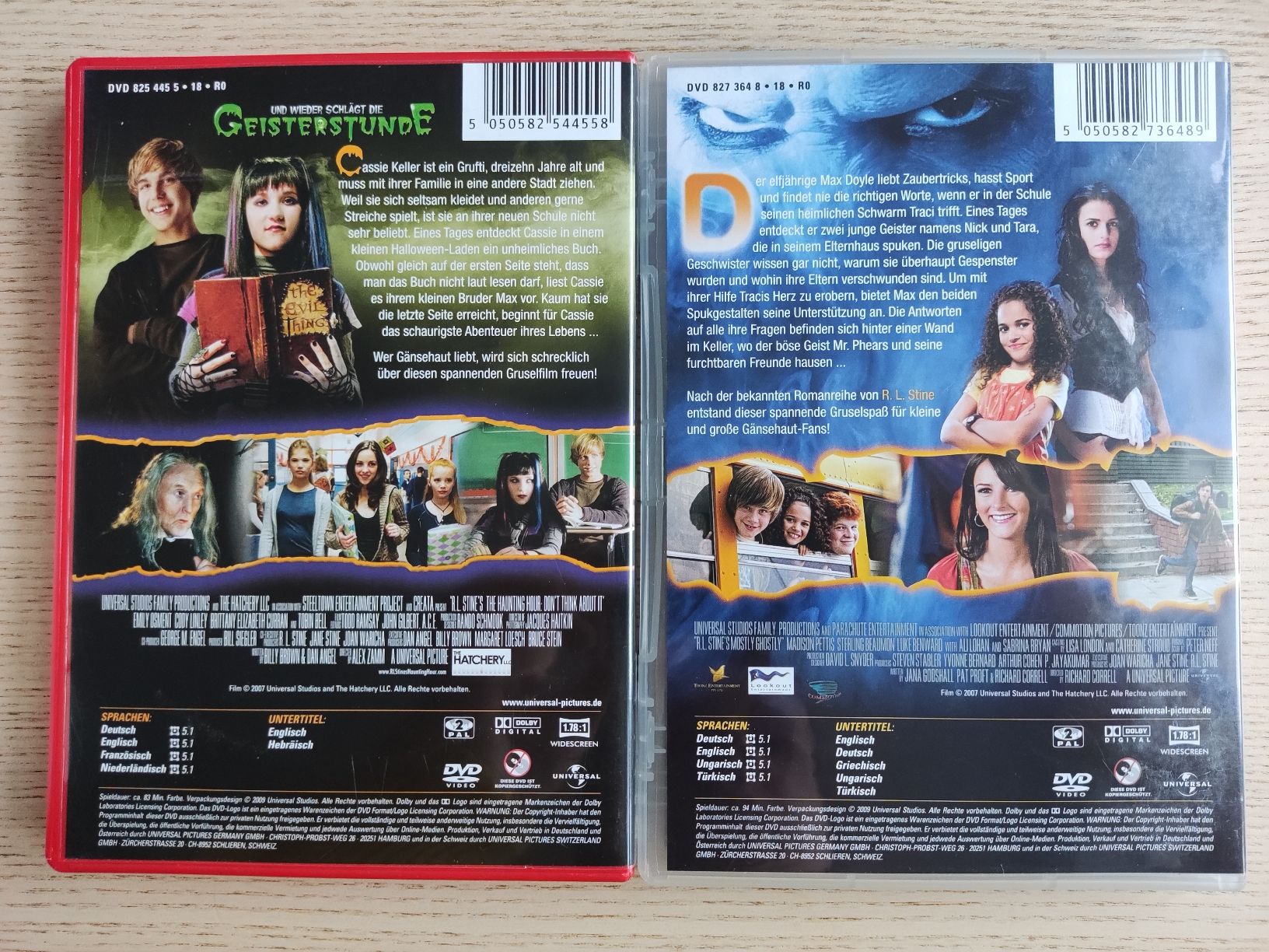 Tutti i DVDs: R. L. Stine – 2 DVDs – Usato da Schaffhausen venduto da philscardstore 1