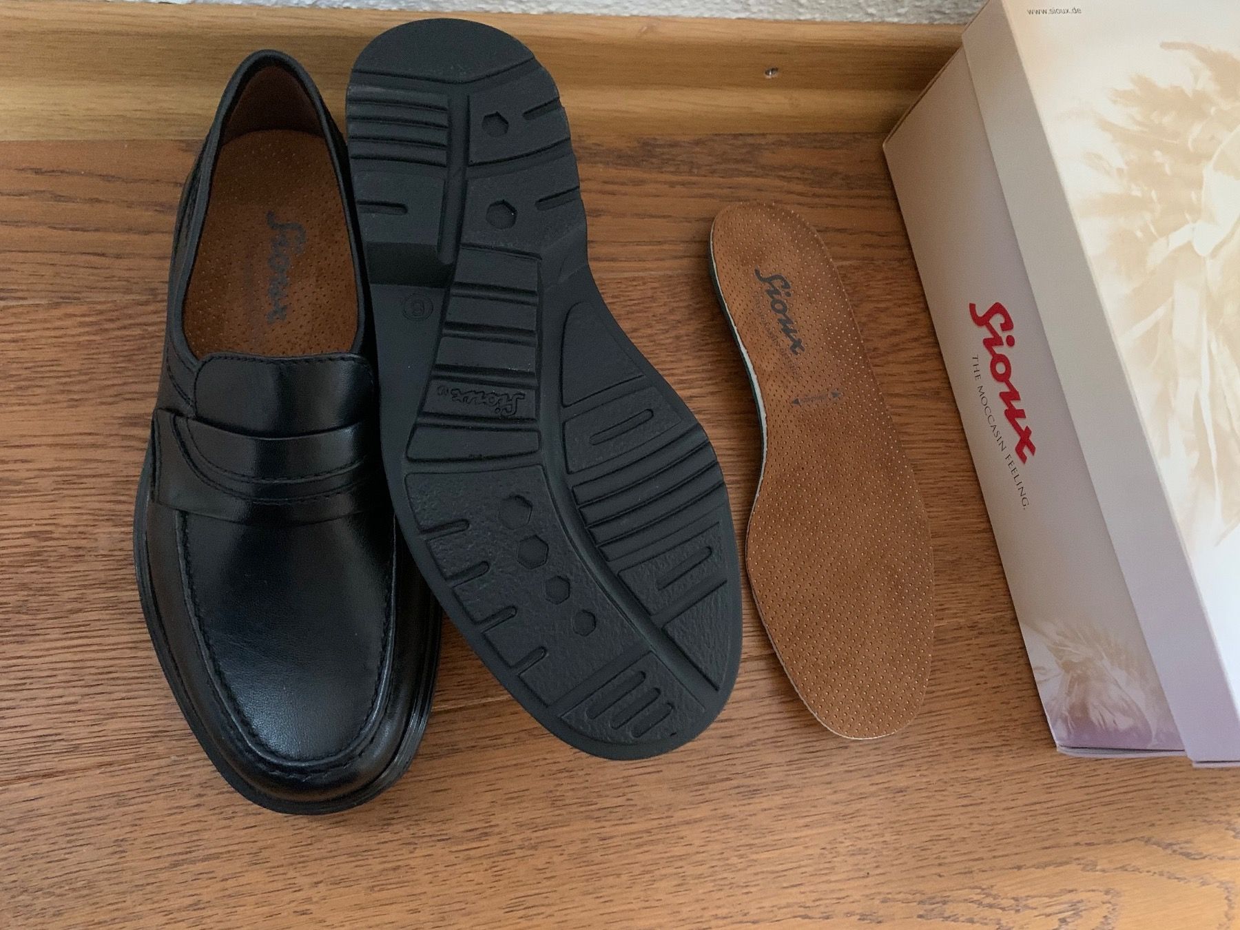 Scarpe da uomo: Sioux Mokassin Model Peru black Size 6 (ca.40) – Nuovo e nell'imballaggio originale da Zürich venduto da finsti 3