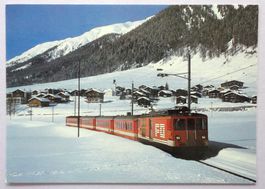 Glurigen, Neue Zugskomposition der Furka - Oberalp.Bahn