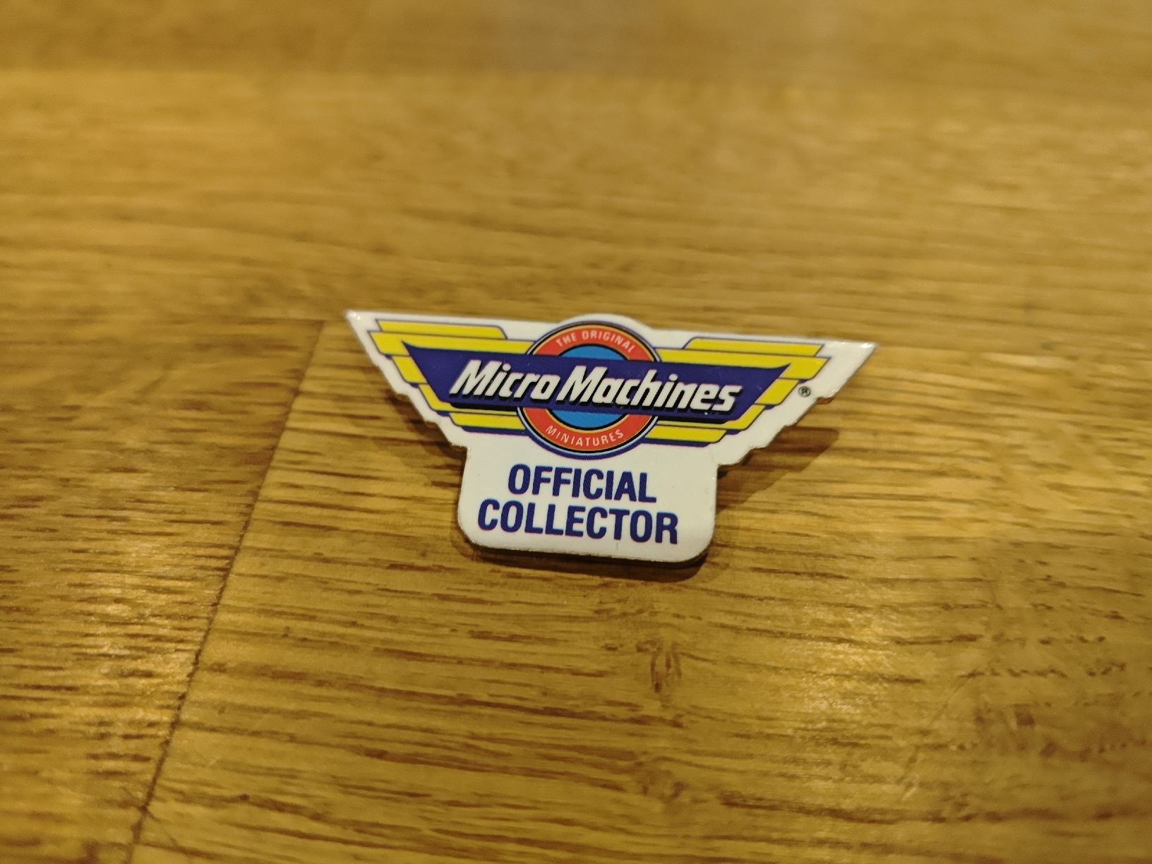 Placchette & Badge: Micro Machines Collector Pin – Usato da Wittenbach venduto da stefange