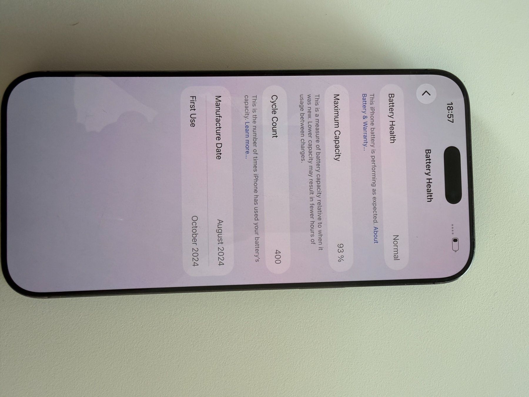 Apple Telefoni cellulari / Smartphones: iPhone 16 Pro Max | 256 GB | Gebrauchsspuren – Usato da Mellingen venduto da Zurich2021 2