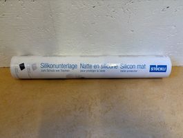 Stöckli Silikonunterlage für PizzaGrill 62 x 40cm Anthrazit