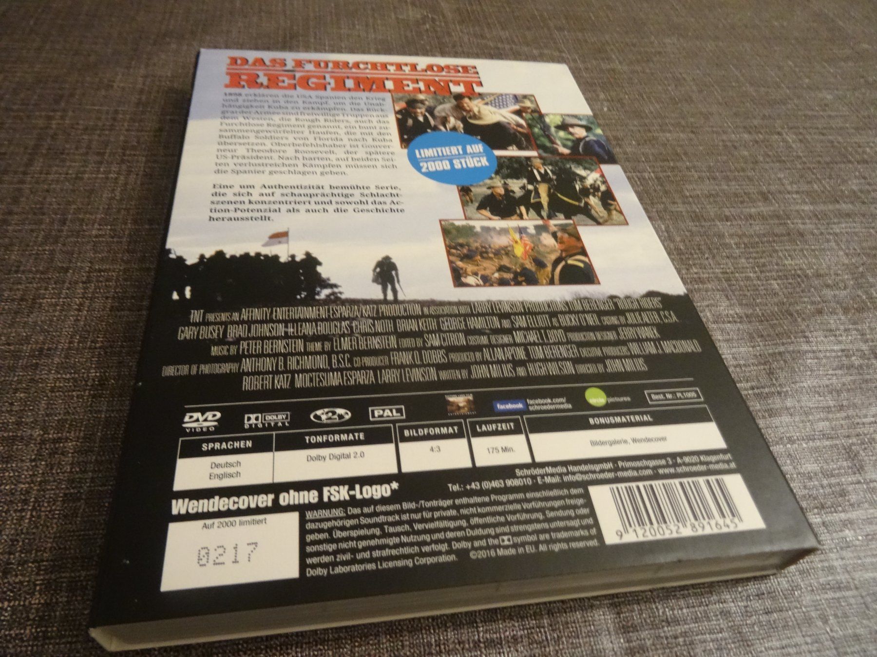Tutti i DVDs: Das Furchtlose Regiment DVD – Usato da Olten venduto da Disc-Verkauf 1