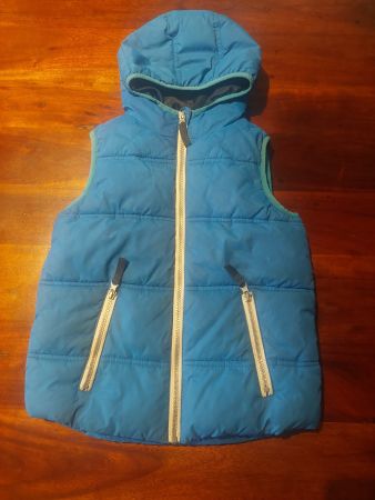 Charles Vögele Gilet / Weste Blau Grösse 128