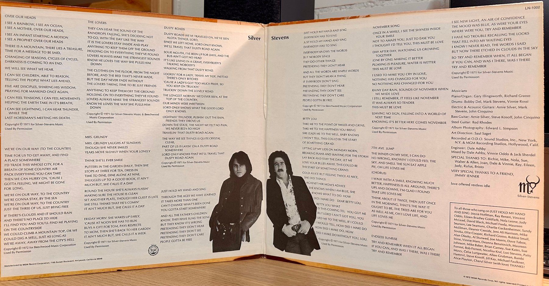Dischi in vinile: Silver-Stevens - Dusty Roads // LP: VG; Sleeve: VG+ – Usato da Zürich venduto da saltbee 2