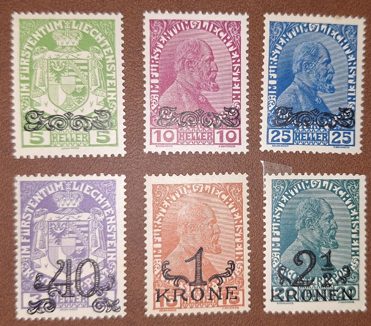 Tutti i francobolli: 1920 Aufbrauchsausgabe 1920 * – Usato da Balgach venduto da SIMEON27