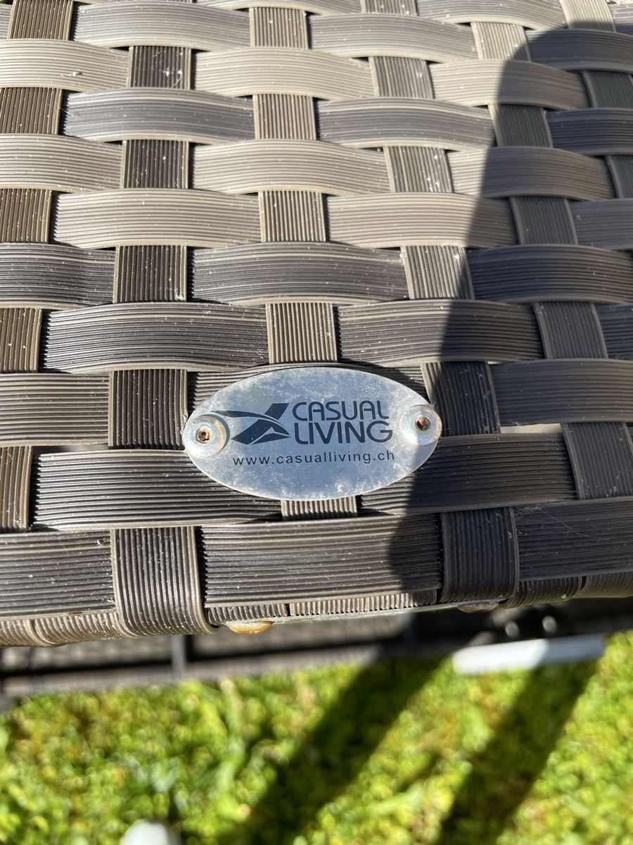 Sedie a sdraio: Rattan Garten Lounge 110cmX2 – Usato da Zürich venduto da Angela_Fashion_Lover 5