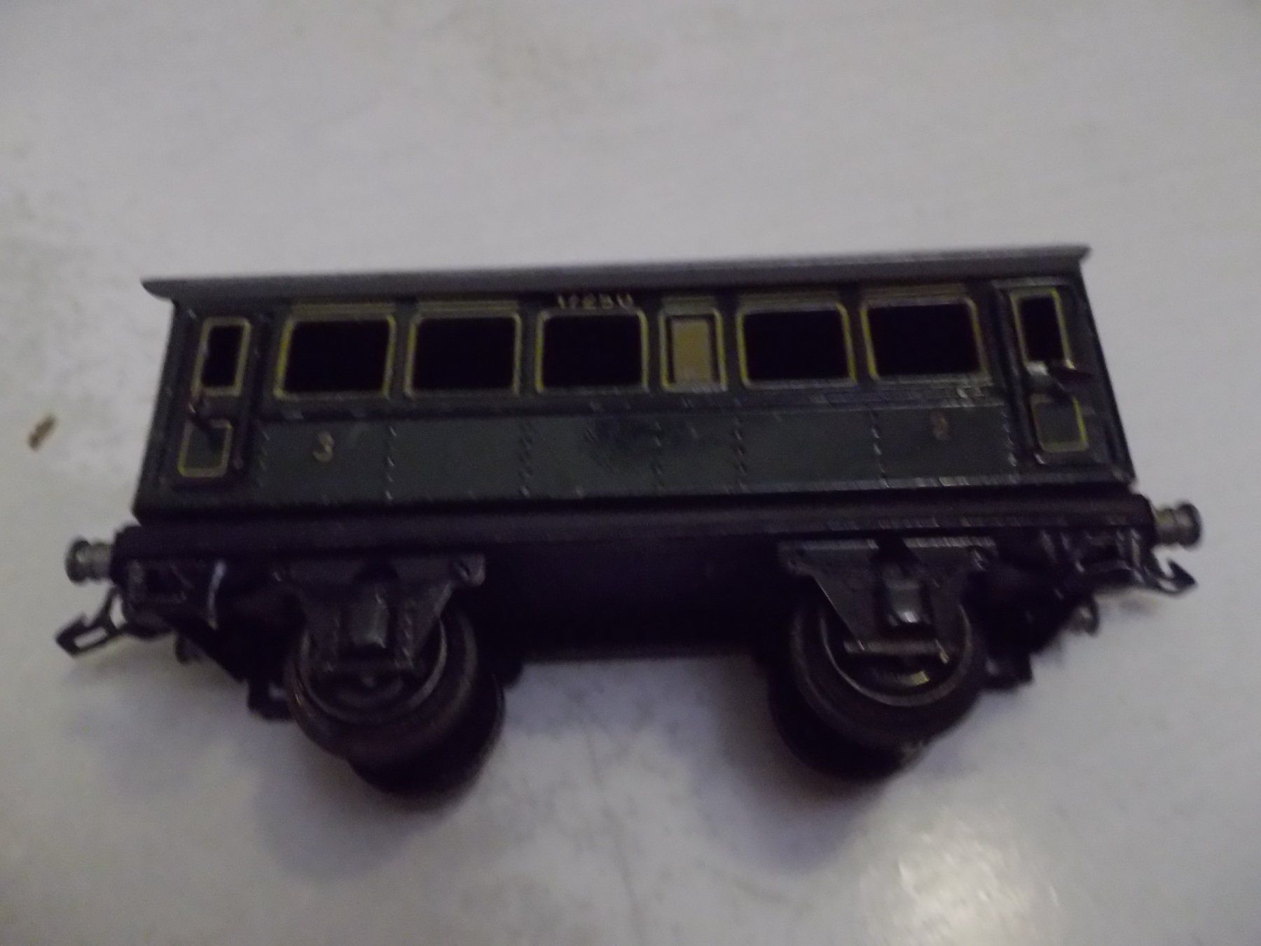 Märklin Modellini di ferrovie: märklin Blech Personenwagen – Usato da Schaffhausen venduto da Oetfel 1