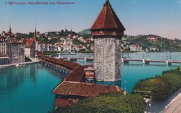 Luzern Kapellbrücke und Wasserturm