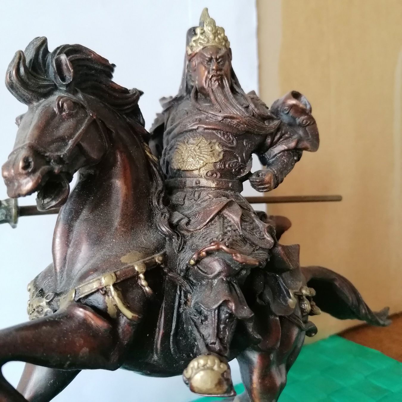 Statuette: Guerriero Mongolo in bronzo – Usato da Mendrisio venduto da Accamuta 1
