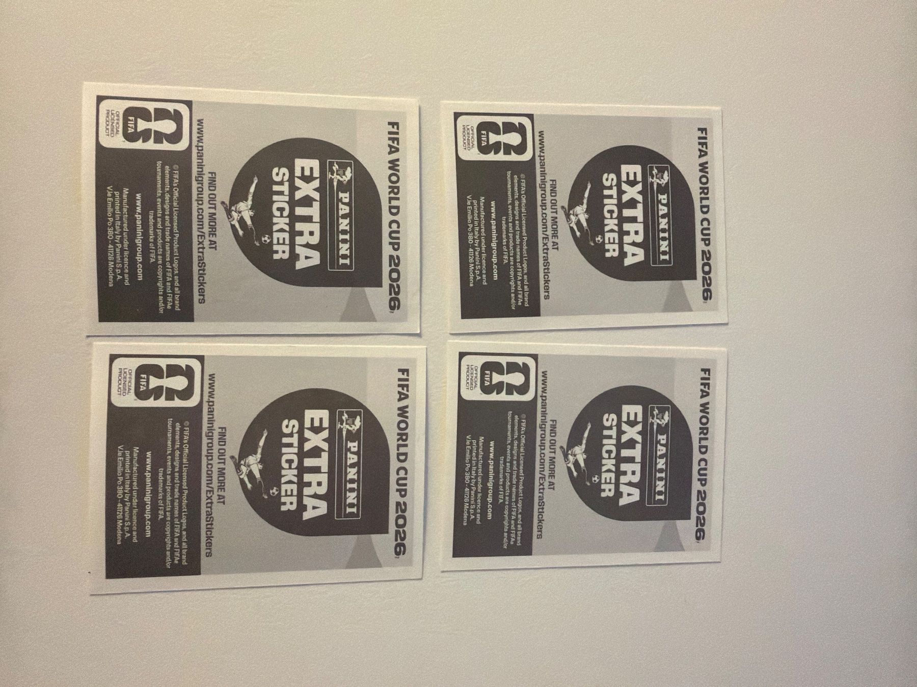 Panini Carte collezionabili: Panini Extra Sticker - Ronaldo, Messi, Davies, Caicedo (4e – Nuovo e nell'imballaggio originale da Auw venduto da dhe_7vlm 1