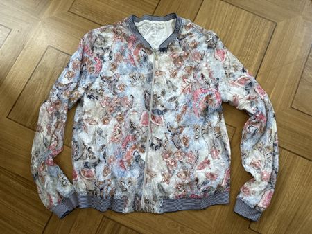 Gerry Weber Sommer Jacke, Blumenmuster, Grösse M, Top!
