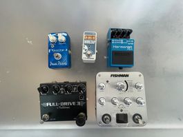 Gitarren Effekt Pedale zu verkaufen