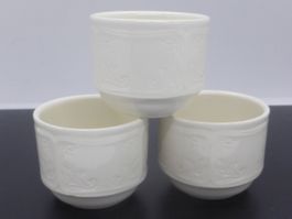 Villeroy & Boch décor Cortina 3 tasses sans anse / bols