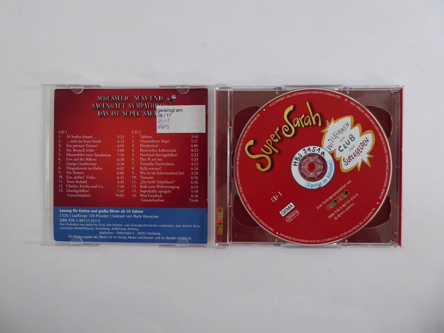 CD: 2 CD Sarah - Club der Superhelden, A. B. Saddlewick – Usato da Turbenthal venduto da Panau 1