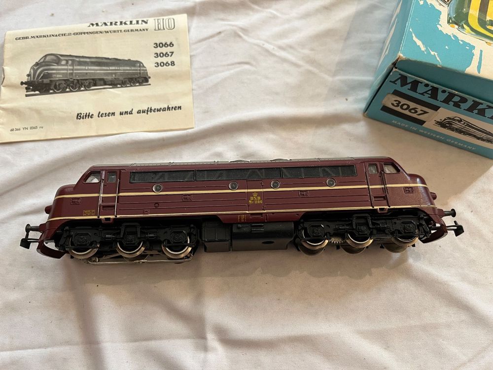 Märklin 3174 Serie MY der ATCS/DSB, H0 WS Analog, mit OVP (Gebraucht