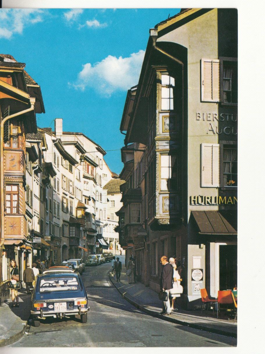 Ansichtskarten: Zürich ca. 1970 – Gebraucht aus Bürglen TG von StampGraf