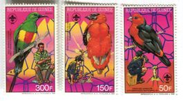 Briefmarken "Vögel". Guinea