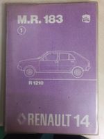 Oldtimer Renault R14 R 14 Werkstatthandbuch R 1210 / 1210