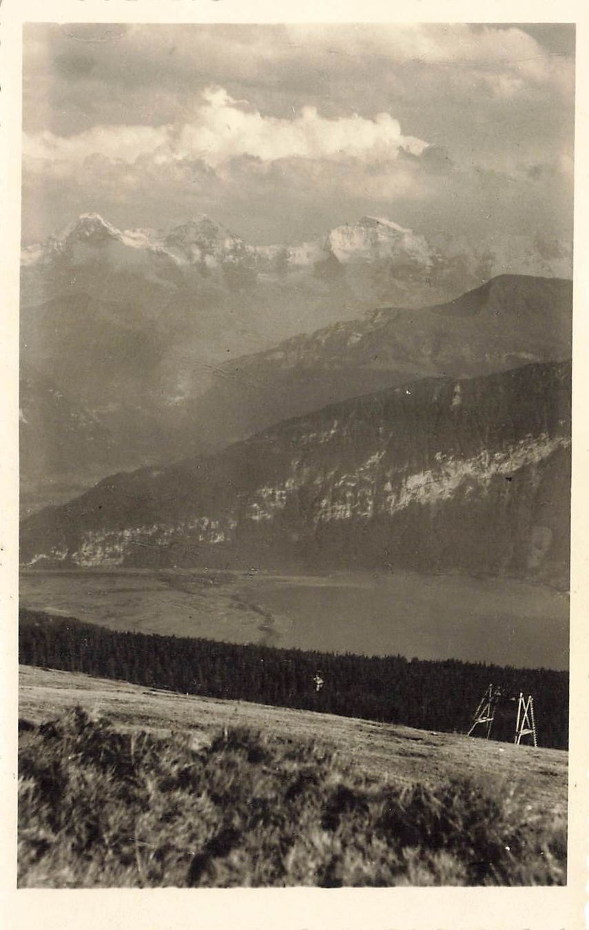 Cartoline postali: Niederhorn 1956 Beatenberg – Usato da Biasca venduto da Blenio71