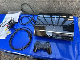 PS3 Konsole Controller + div. Kabel